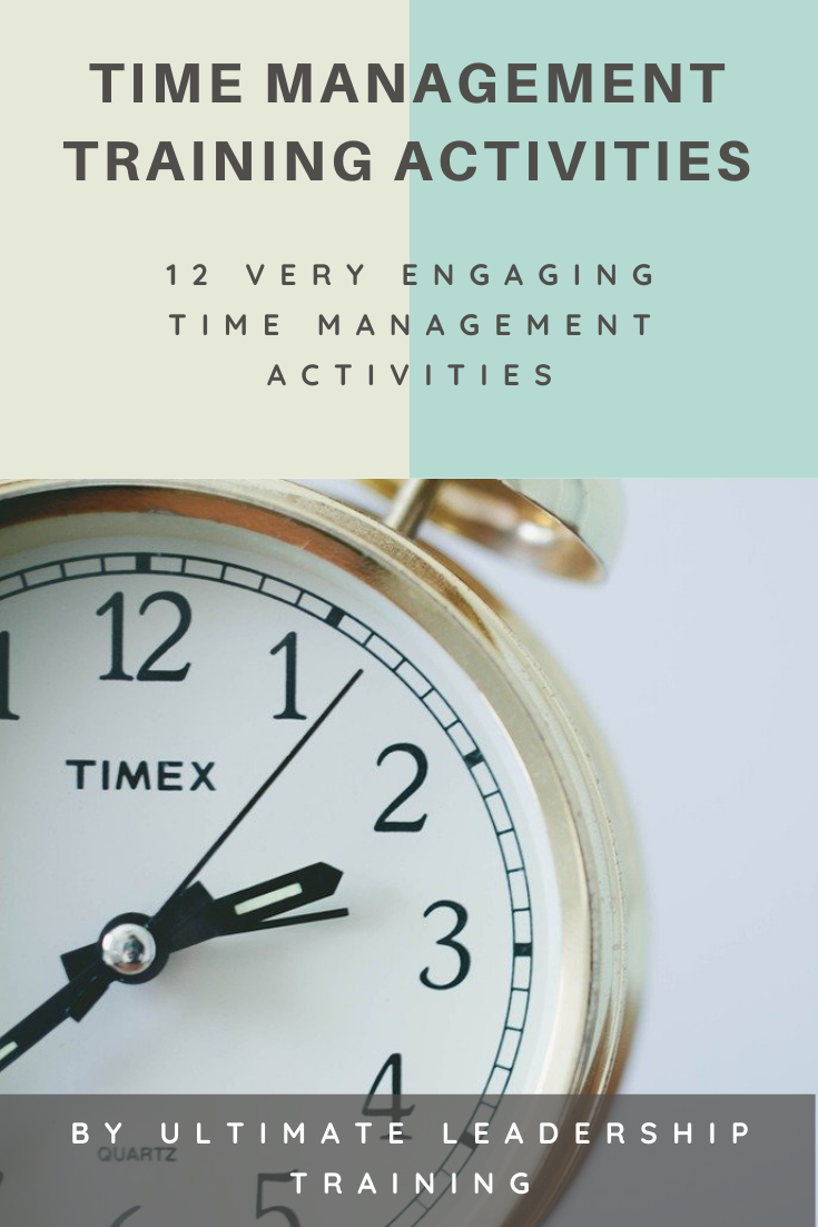 The Time Management Training Activity