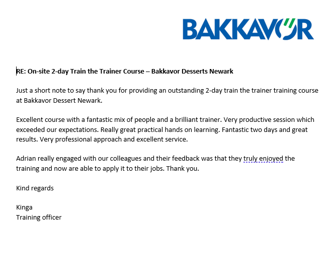 Testimonial for Ultimate Leadership Training Courses for sale