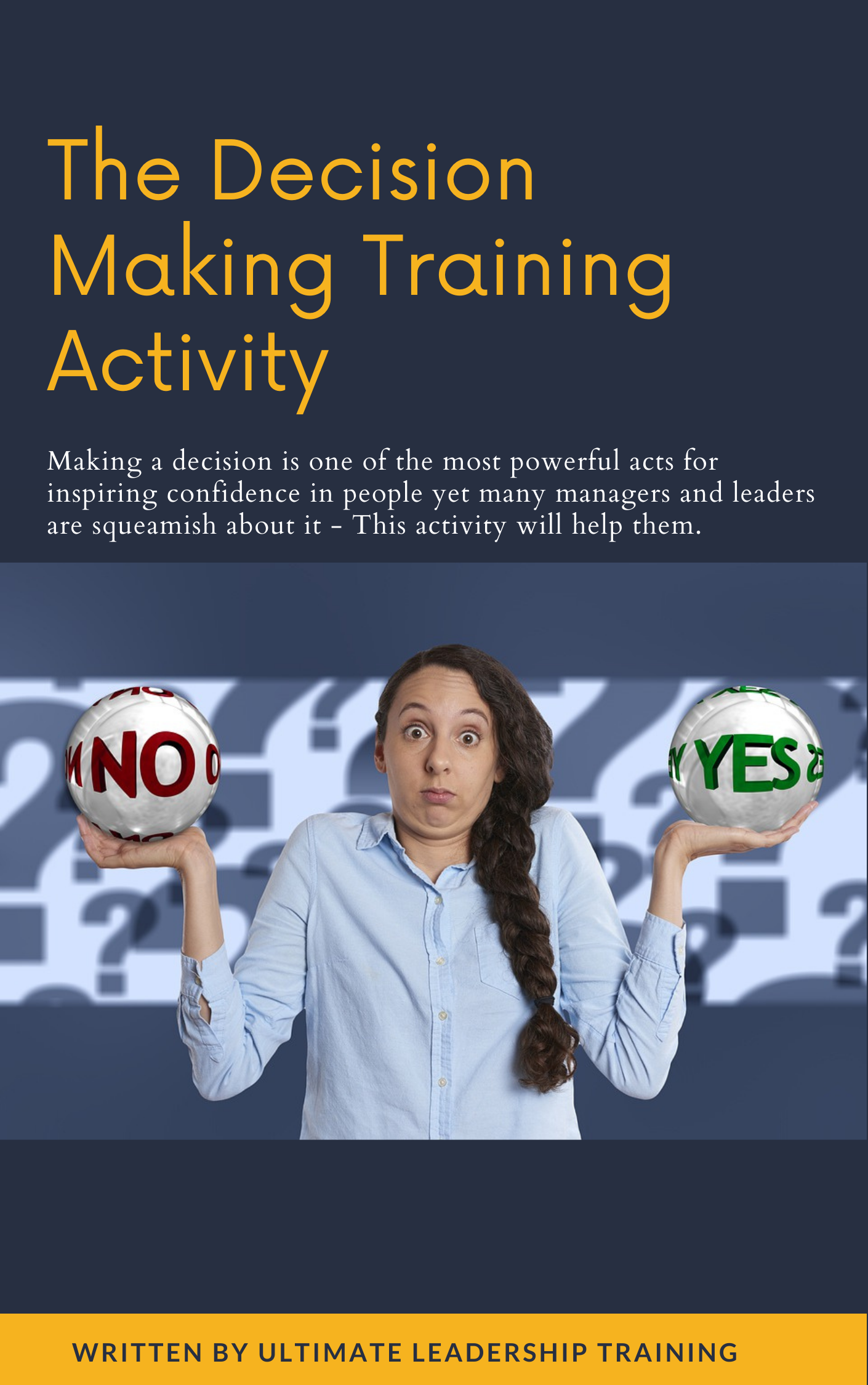 The Decision Making Training Activity