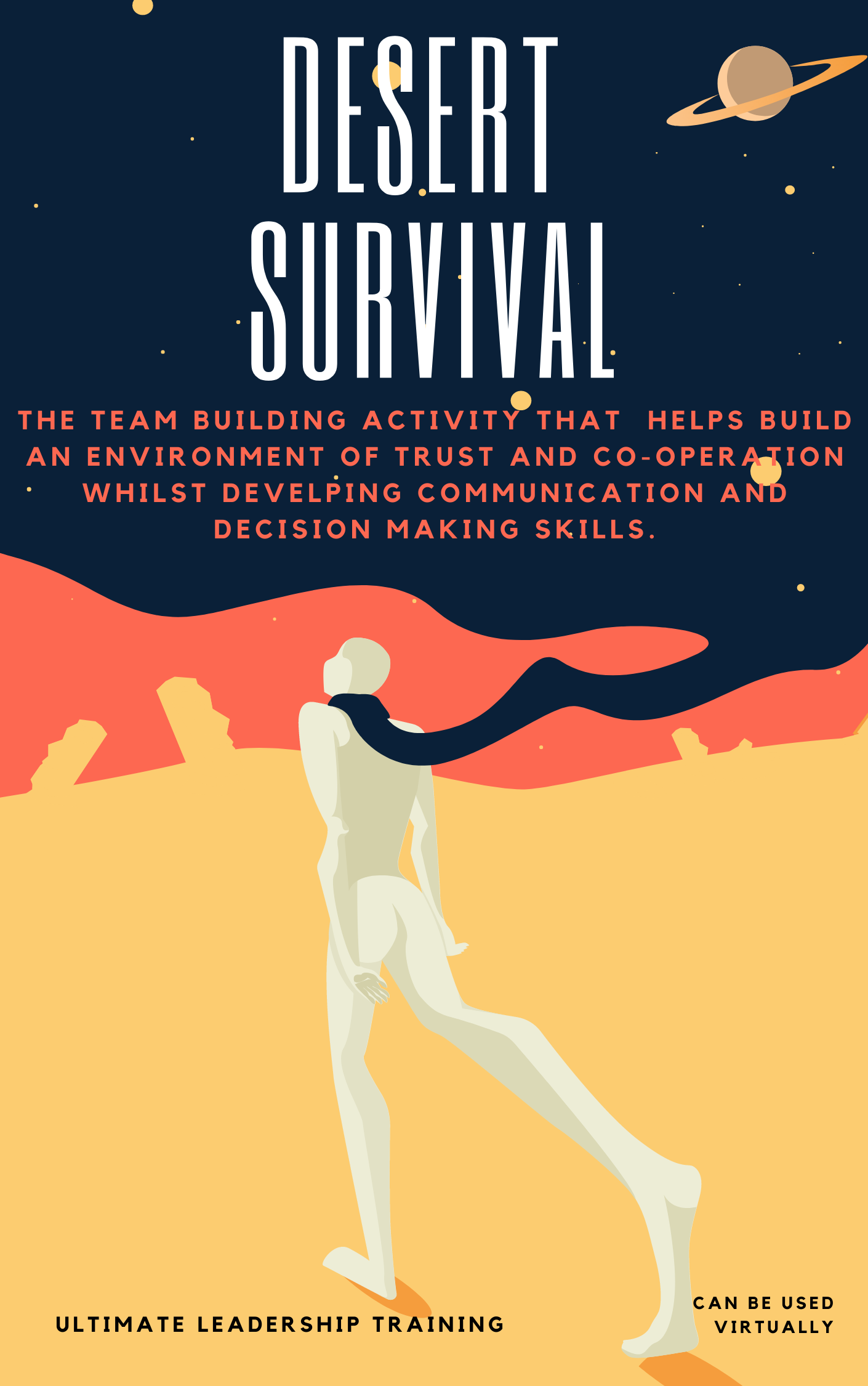 Desert Survival training game and team building activity