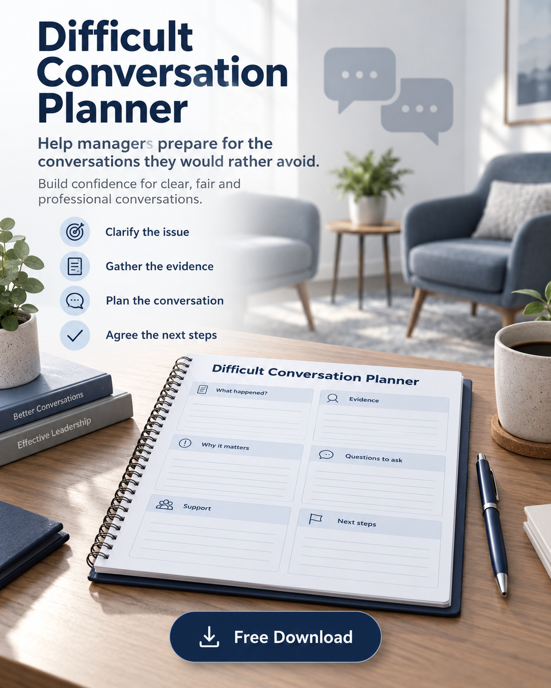 Difficult Conversation Planner Free Download