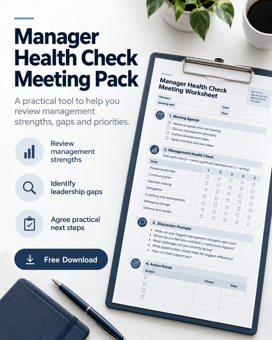 The Manager Health Check Meeting Pack